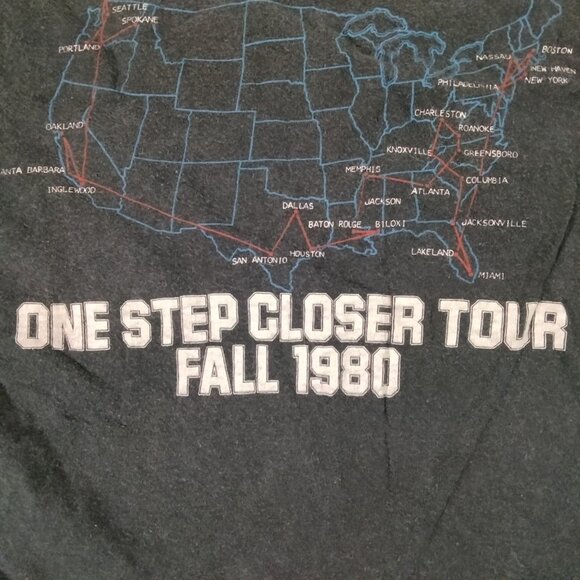 Vintage 80s The Doobie Brothers One Step Closer Tour T Shirt Tee Xl Folk Rock - Picture 6 of 13